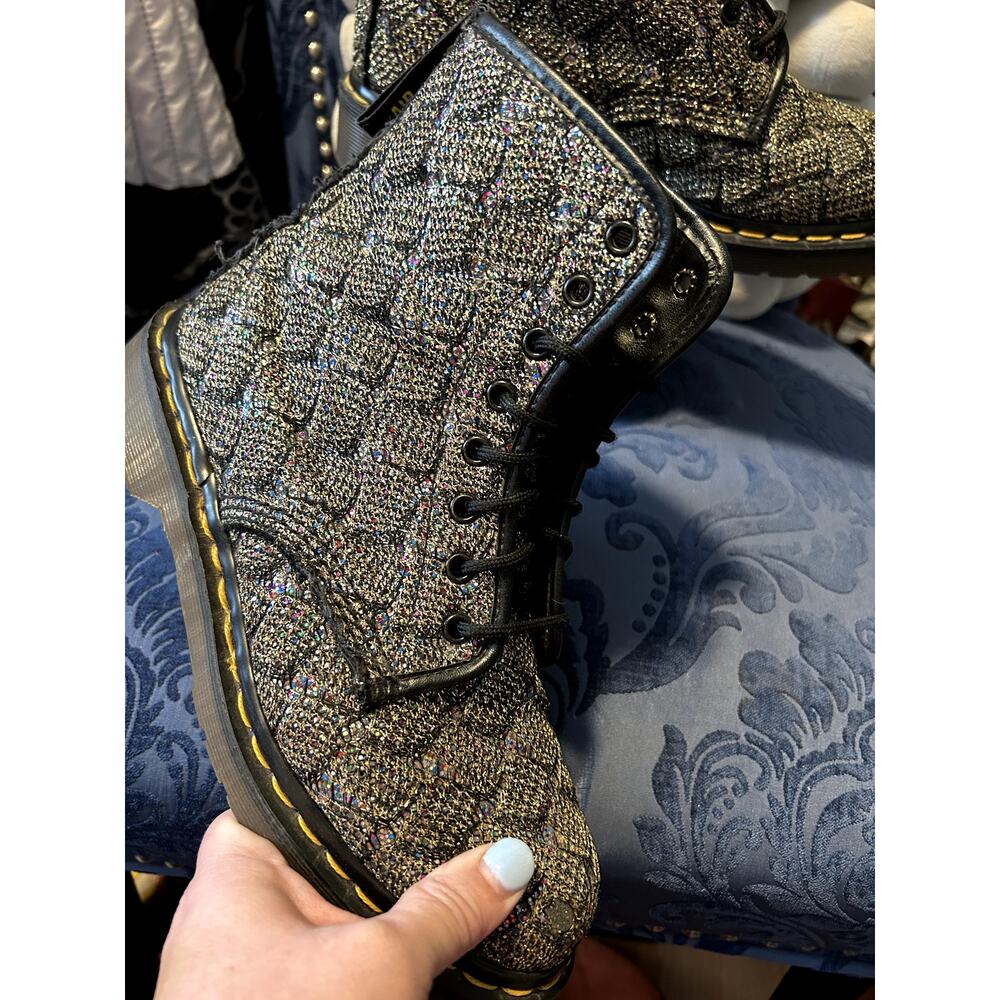 Dr. Martens 1460 Farrah Chunky Glitter Size 7/EU 38 - Picture 3 of 9